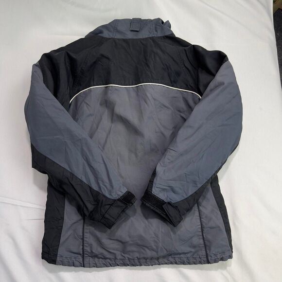 Columbia Interchange 3-in-1 Jacket Women’s Large Gray Fleece Liner Vintage Y2K - Picture 2 of 6